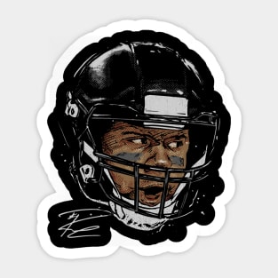 Russell Wilson Pittsburgh Scream Sticker